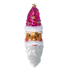 Benevolent Astral Voyager | Hand-Painted Glass Ornament | Blubom 2024-235