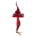 Load image into Gallery viewer, Crimson Enchanted Mushroom Premium christmas glass ornament 2024-236
