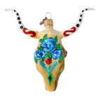 Painted Desert Sovereign | Hand-Painted Glass Ornament | Blubom 2024-243