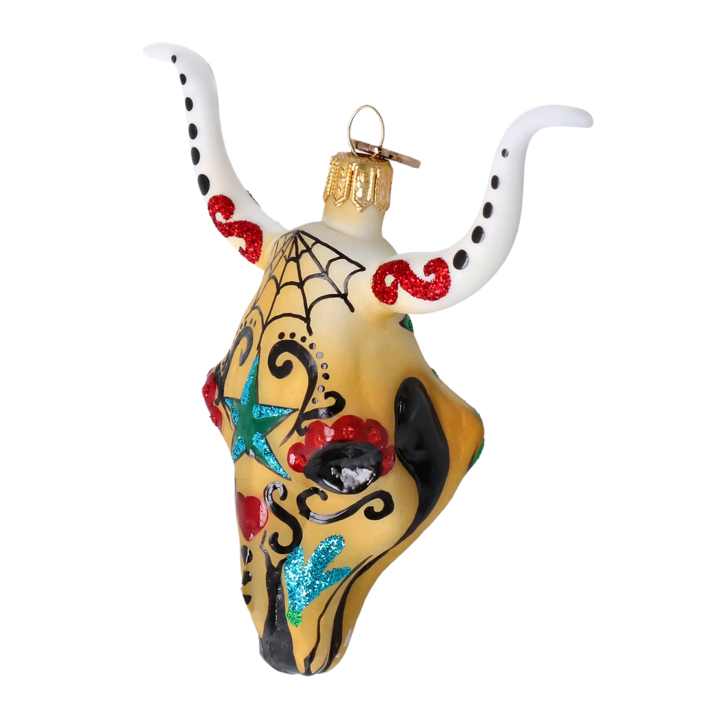 Painted Desert Sovereign | Hand-Painted Glass Ornament | Blubom 2024-243
