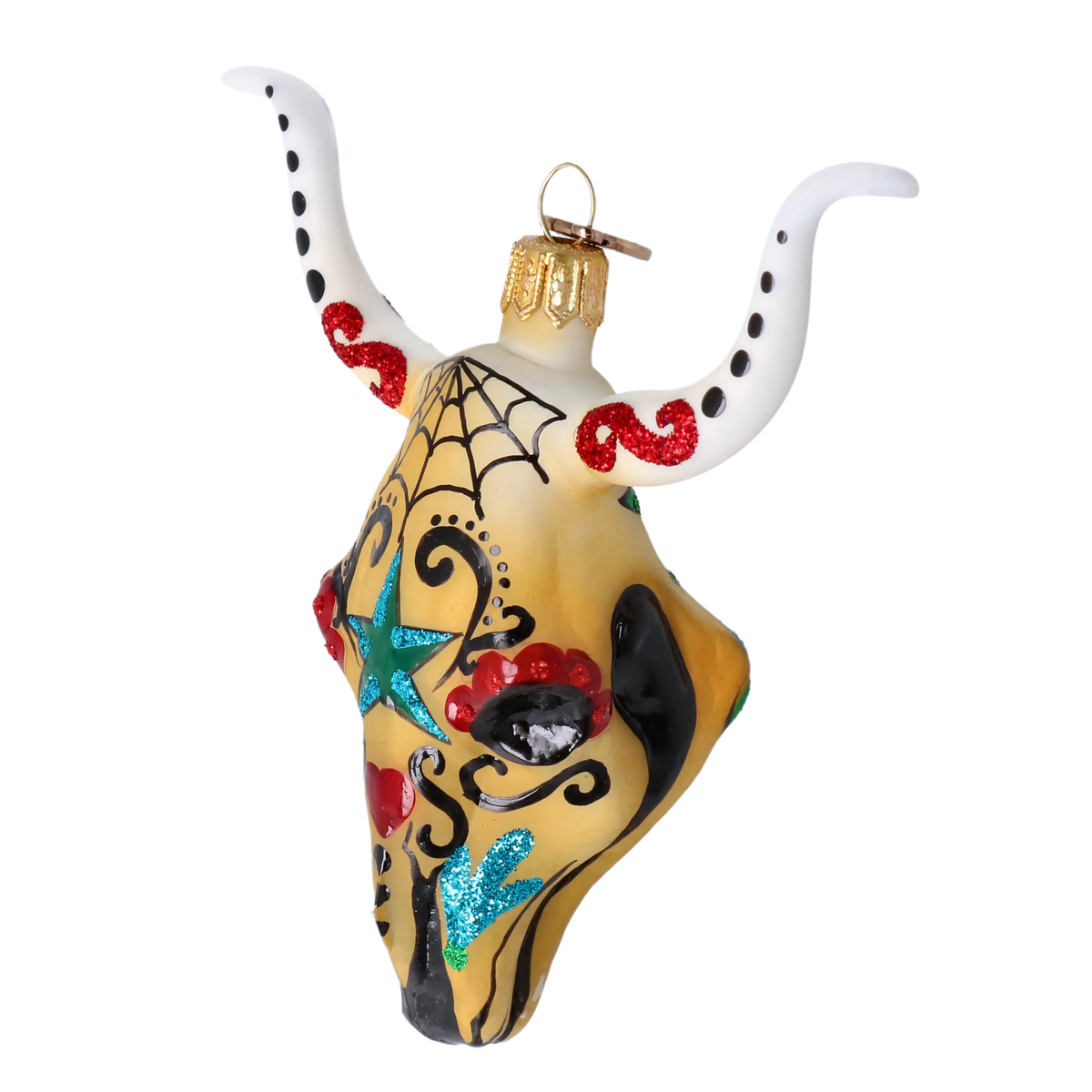 Painted Desert Sovereign | Hand-Painted Glass Ornament | Blubom 2024-243