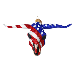 Sparkling USA Longhorn on Display