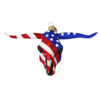 Resolute Frontier Legend | Hand-Painted Glass Ornament | Blubom 2024-244