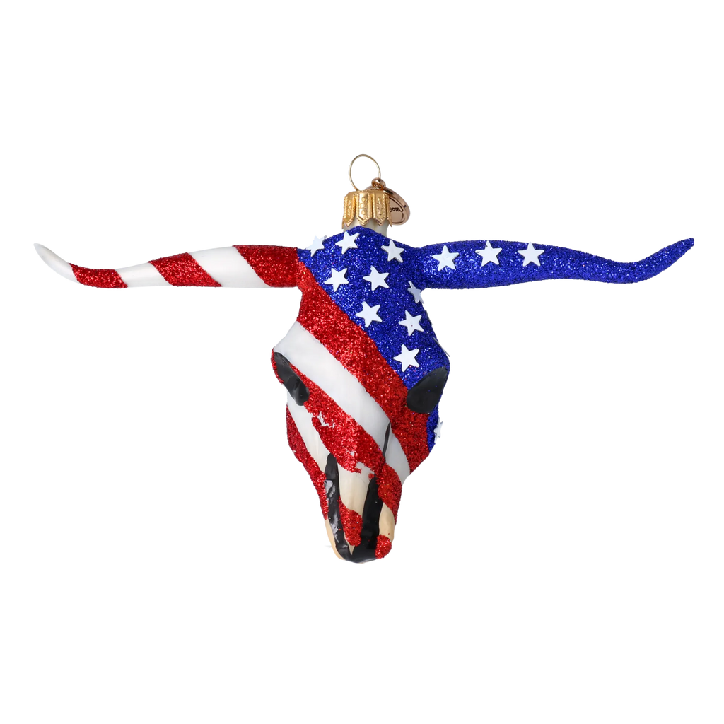 Resolute Frontier Legend | Hand-Painted Glass Ornament | Blubom 2024-244