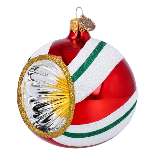 Cukierek z Reflektorem bombka szklana ozdoba