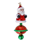 Noble Northern Sovereign | Hand-Painted Glass Ornament | Blubom 2024-256