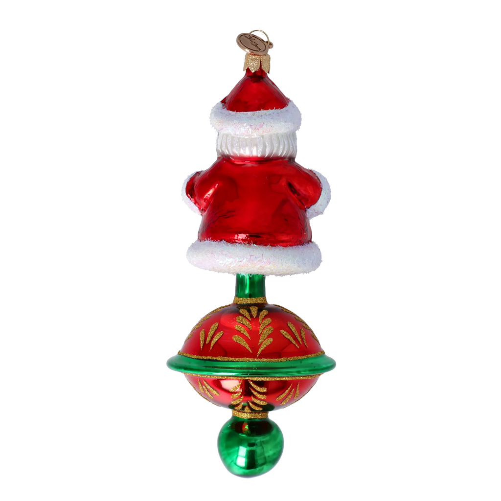 Noble Northern Sovereign | Hand-Painted Glass Ornament | Blubom 2024-256