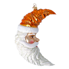 Amber Santa Moon