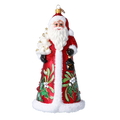 Benevolent Mistletoe Voyager | Hand-Painted Glass Ornament | Blubom 2024-261