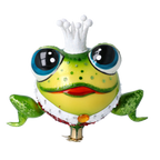 Expectant Marsh Heir | Hand-Painted Glass Ornament | Blubom 2024-265