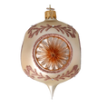 Load image into Gallery viewer, Champagne Luster Drop Handmade Glass Christmas ornament 2024-269
