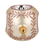 Silken Echoes | Hand-Painted Glass Ornament | Blubom 2024-269