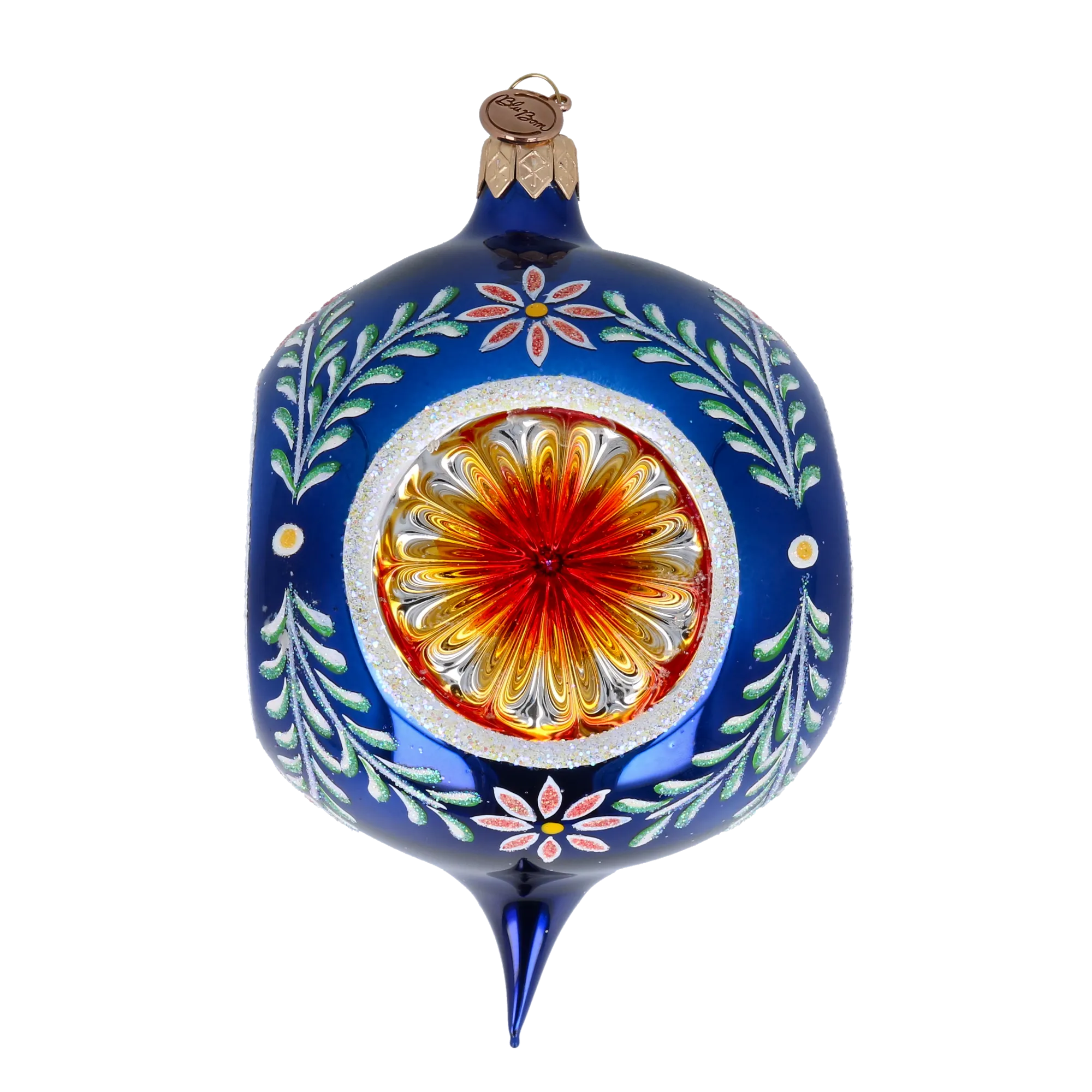 Headlights - Winter Light. Handmade Glass Christmas ornament. 2024-271