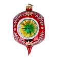Load image into Gallery viewer, Headlights - Kaleidoscopic Brilliance. Handmade Glass Christmas ornament. 2024-273

