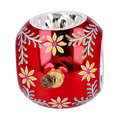 Load image into Gallery viewer, Headlights - Kaleidoscopic Brilliance. Handmade Glass Christmas ornament. 2024-273
