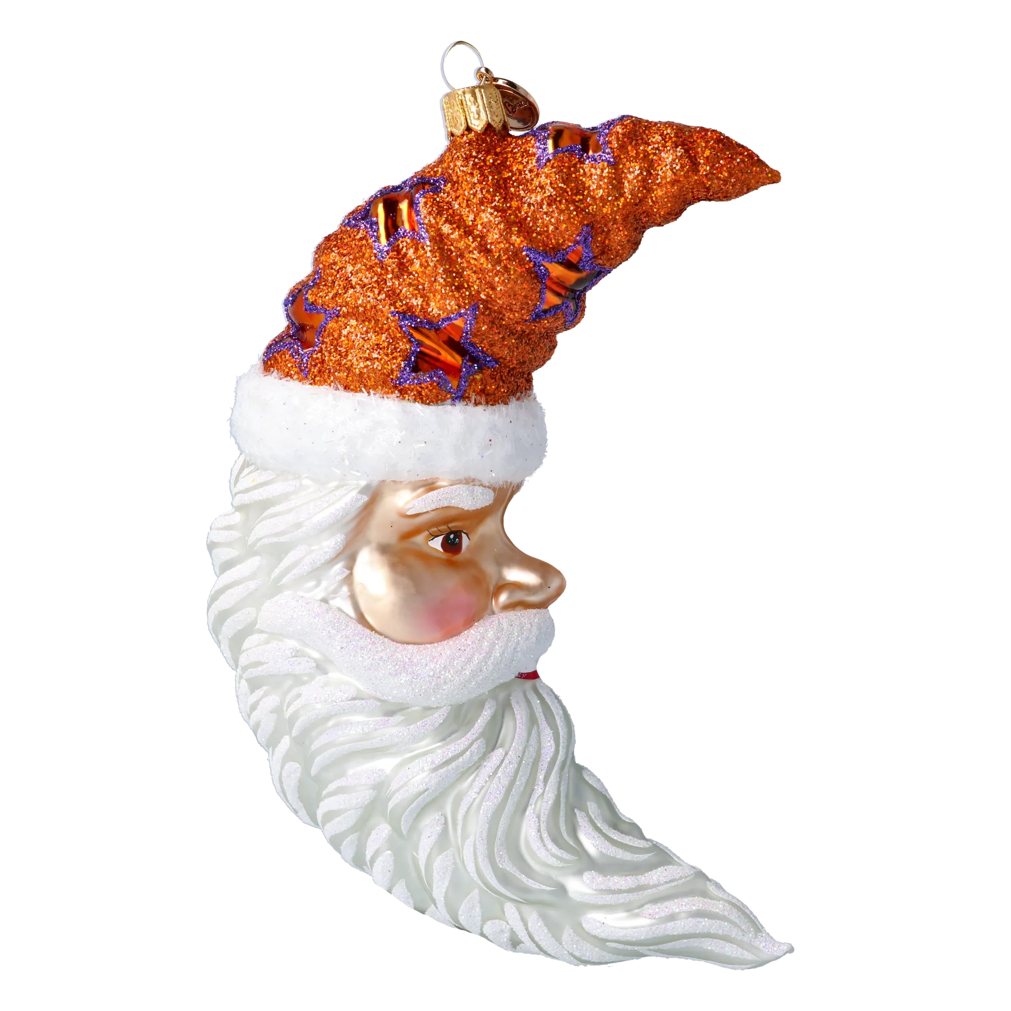 Pumpkin Santa Moon