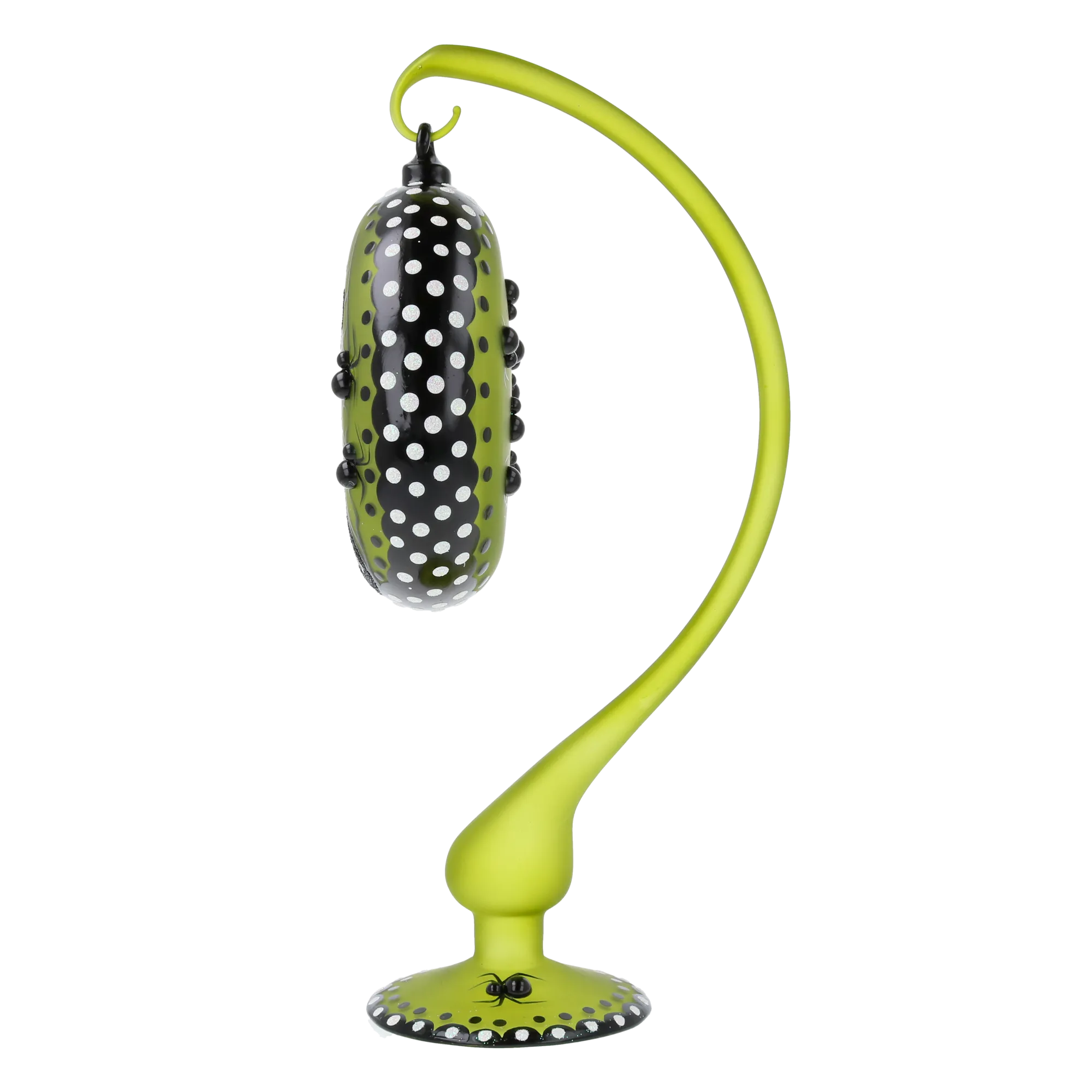 Citron Midnight Vigil | Hand-Painted Glass Ornament | Blubom 2024-279