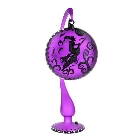 Amethyst Midnight Sorceress Premium christmas glass ornament 2024-280