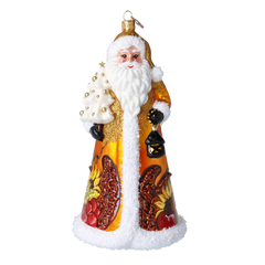 Old-World Santa in Golden Harvest