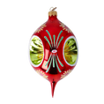 Załaduj obraz do przeglądarki galerii, Crimson Radiance Handmade Glass Christmas ornament 2024-286
