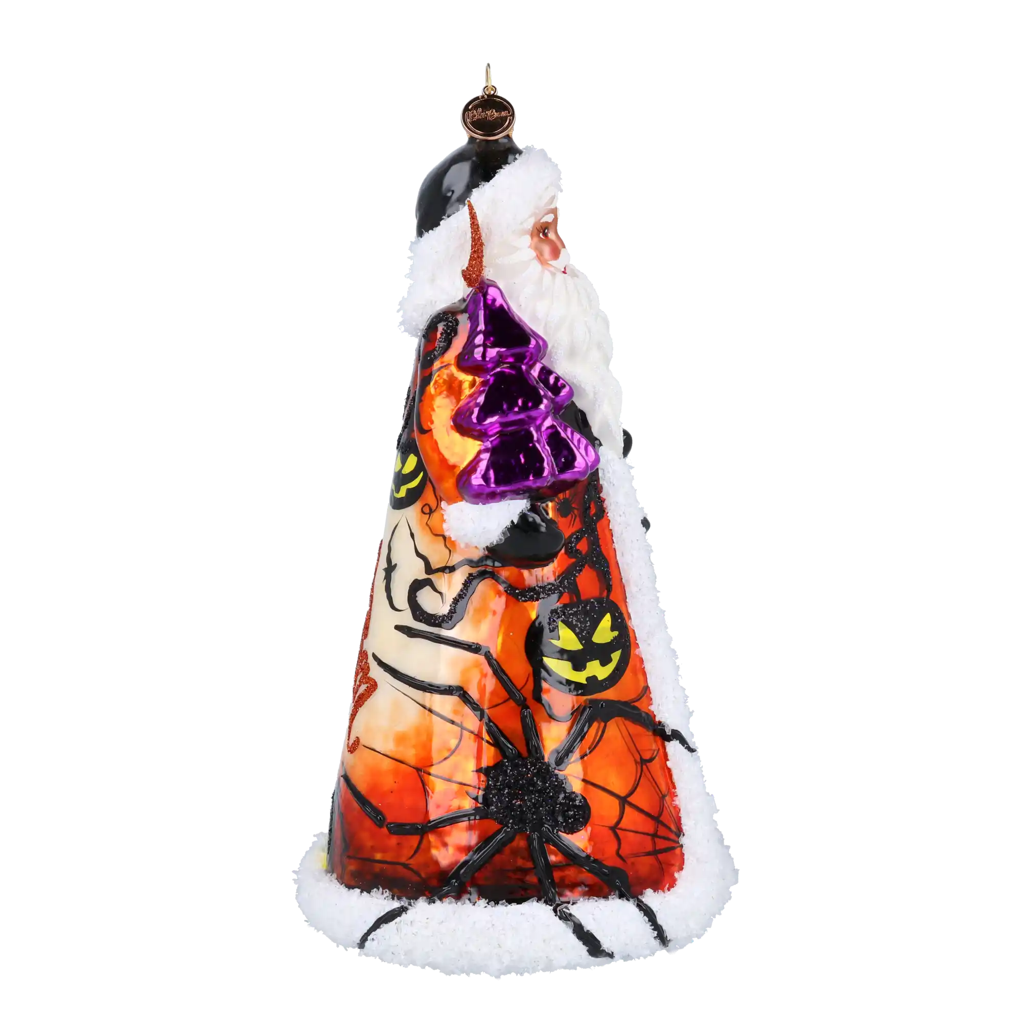 Mikołaj Z Pejzażem Szklana Ozdoba