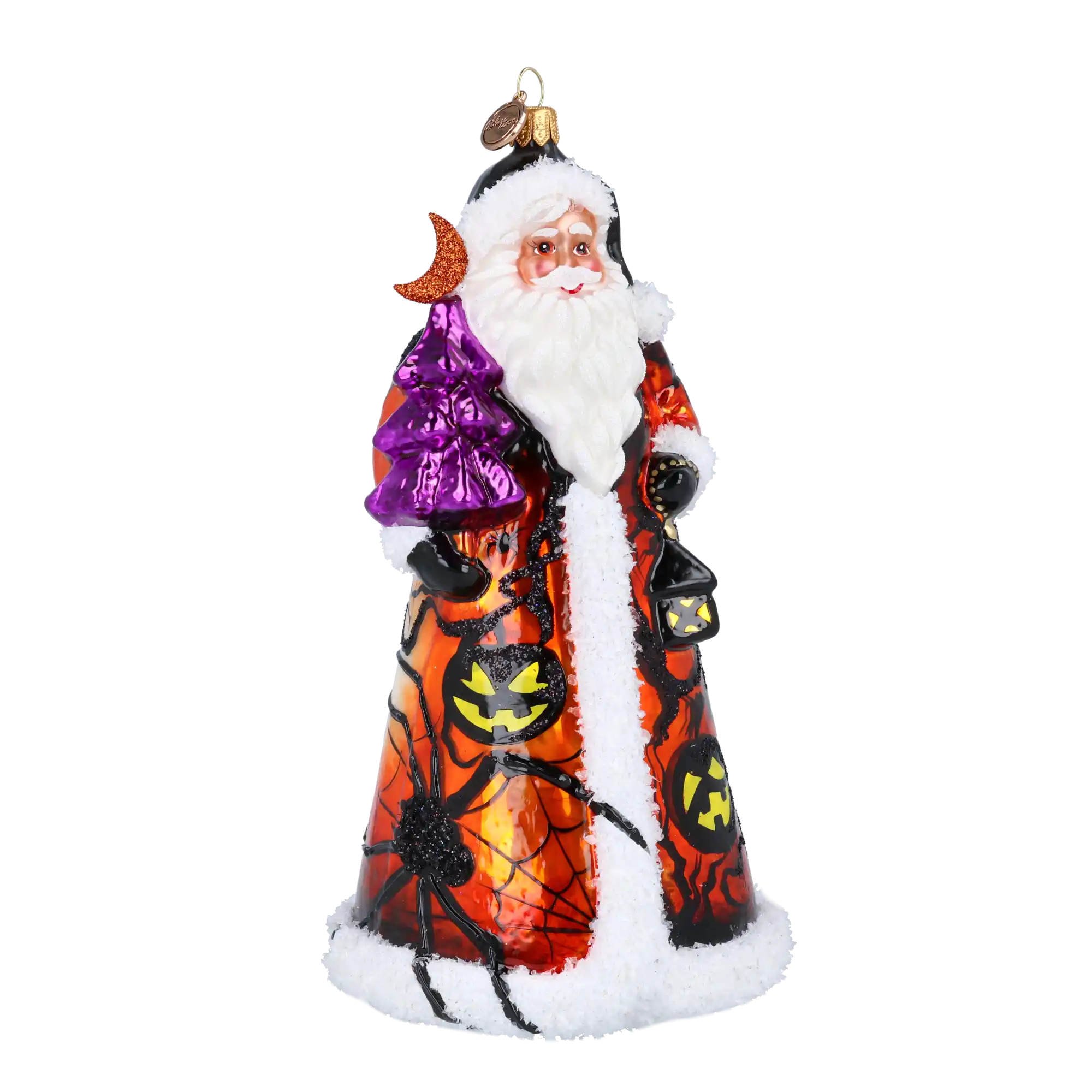 Mikołaj Z Pejzażem Szklana Ozdoba