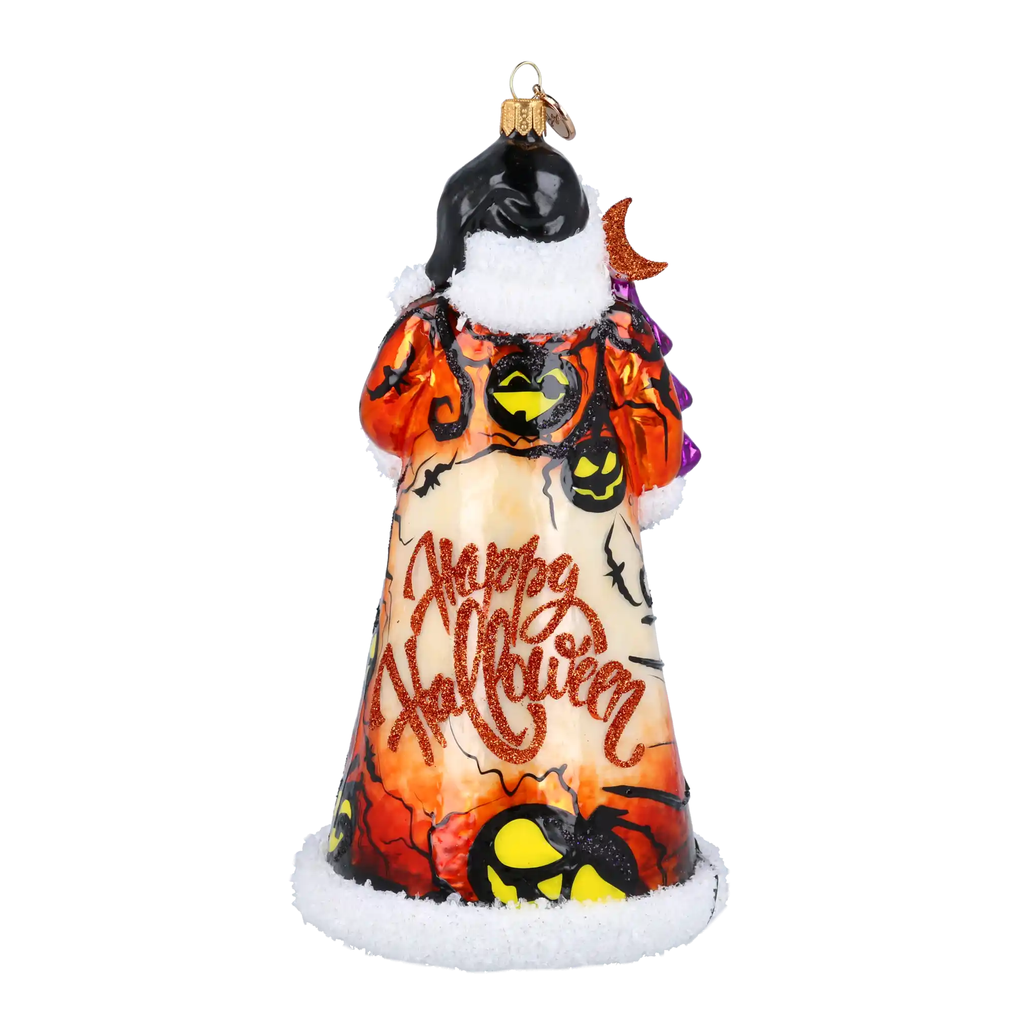 Mikołaj Z Pejzażem Szklana Ozdoba