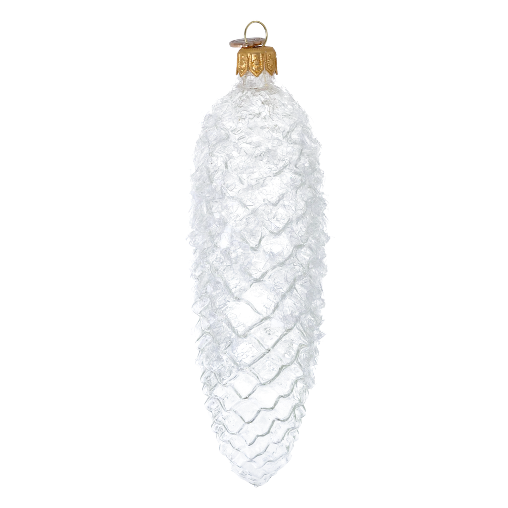 Glacial Stillness | Hand-Painted Glass Ornament | Blubom 2024-300