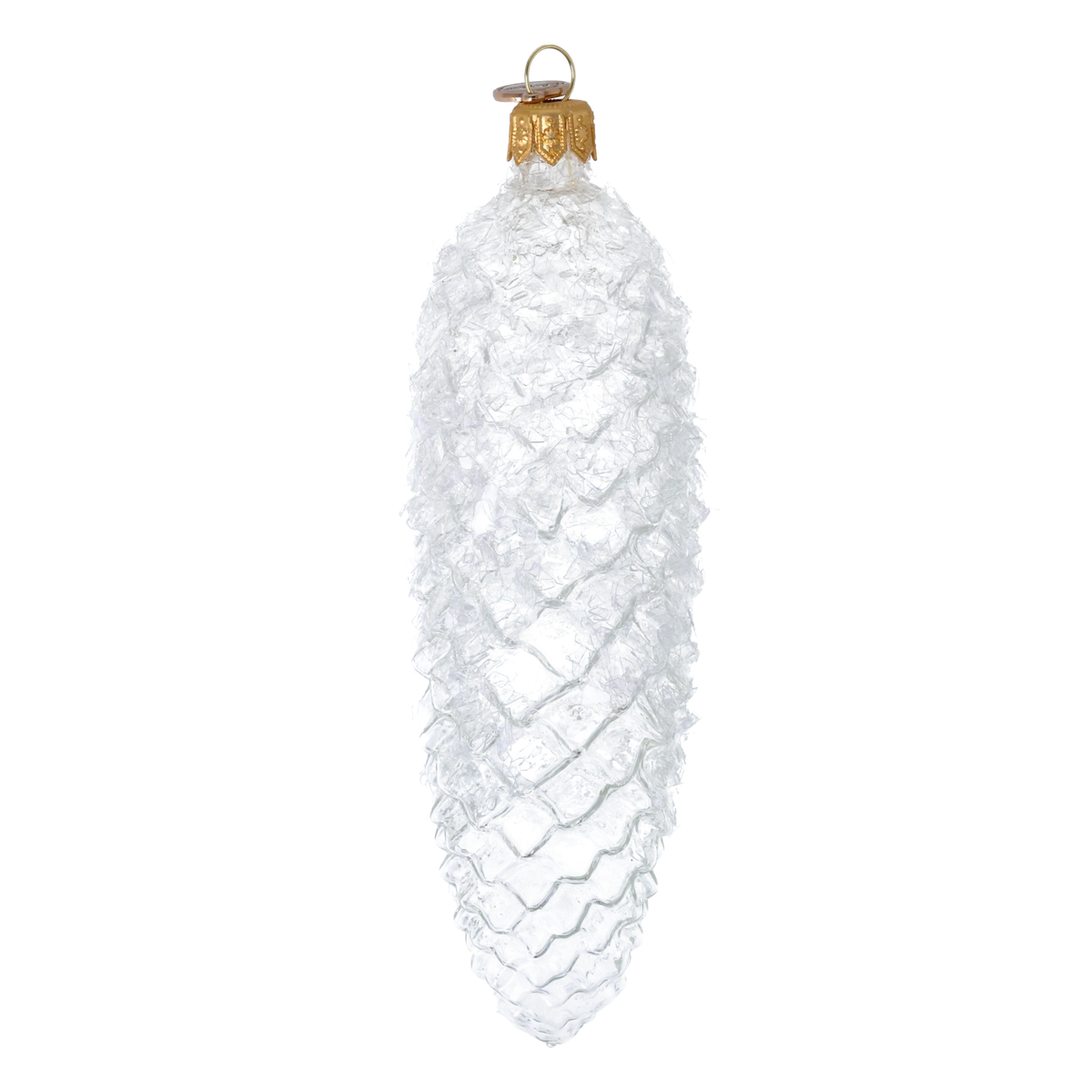 Glacial Stillness | Hand-Painted Glass Ornament | Blubom 2024-300