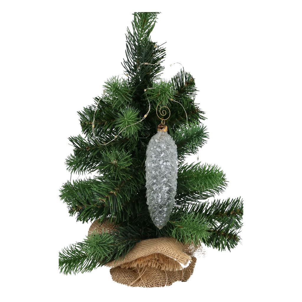 Glacial Stillness | Hand-Painted Glass Ornament | Blubom 2024-300