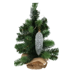 Glacial Stillness | Hand-Painted Glass Ornament | Blubom 2024-300