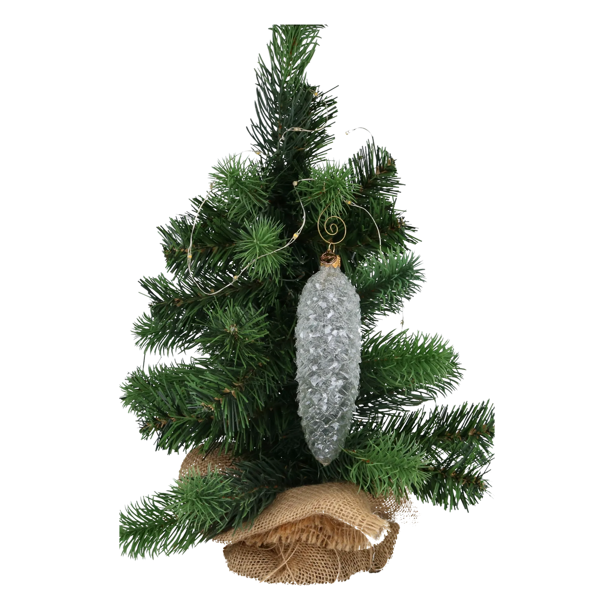 Glacial Stillness | Hand-Painted Glass Ornament | Blubom 2024-300