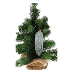 Glacial Stillness | Hand-Painted Glass Ornament | Blubom 2024-300