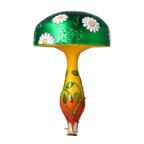 Serene Meadow Canopy | Hand-Painted Glass Ornament | Blubom 2024-304
