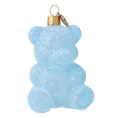 Załaduj obraz do przeglądarki galerii, Frosted Azure Gummy Bear Premium christmas glass ornament 2024-310
