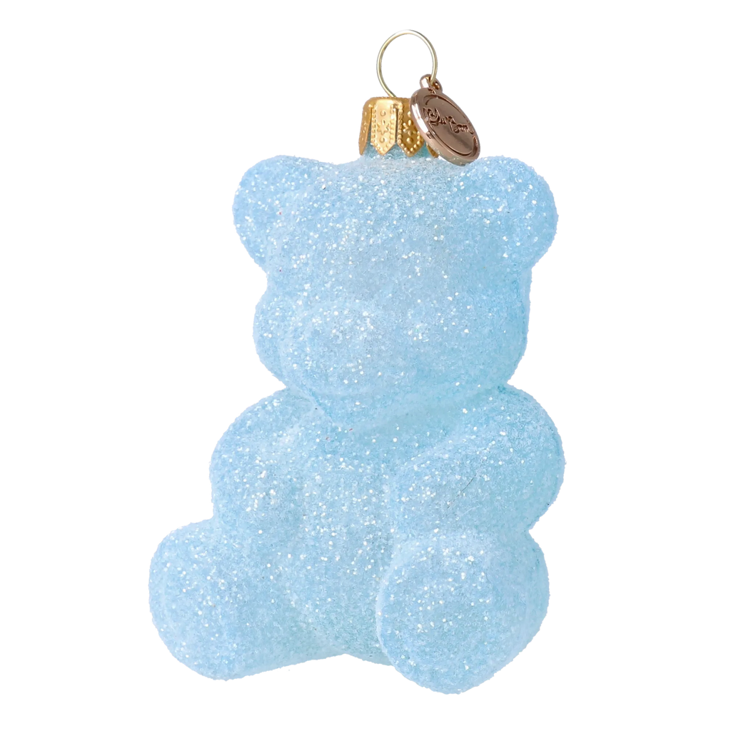 Azure Confection | Hand-Painted Glass Ornament | Blubom 2024-310