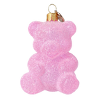 Sugarcoat Blush Cub | Hand-Painted Glass Ornament | Blubom 2024-311