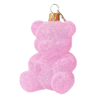 Sugarcoat Blush Cub | Hand-Painted Glass Ornament | Blubom 2024-311