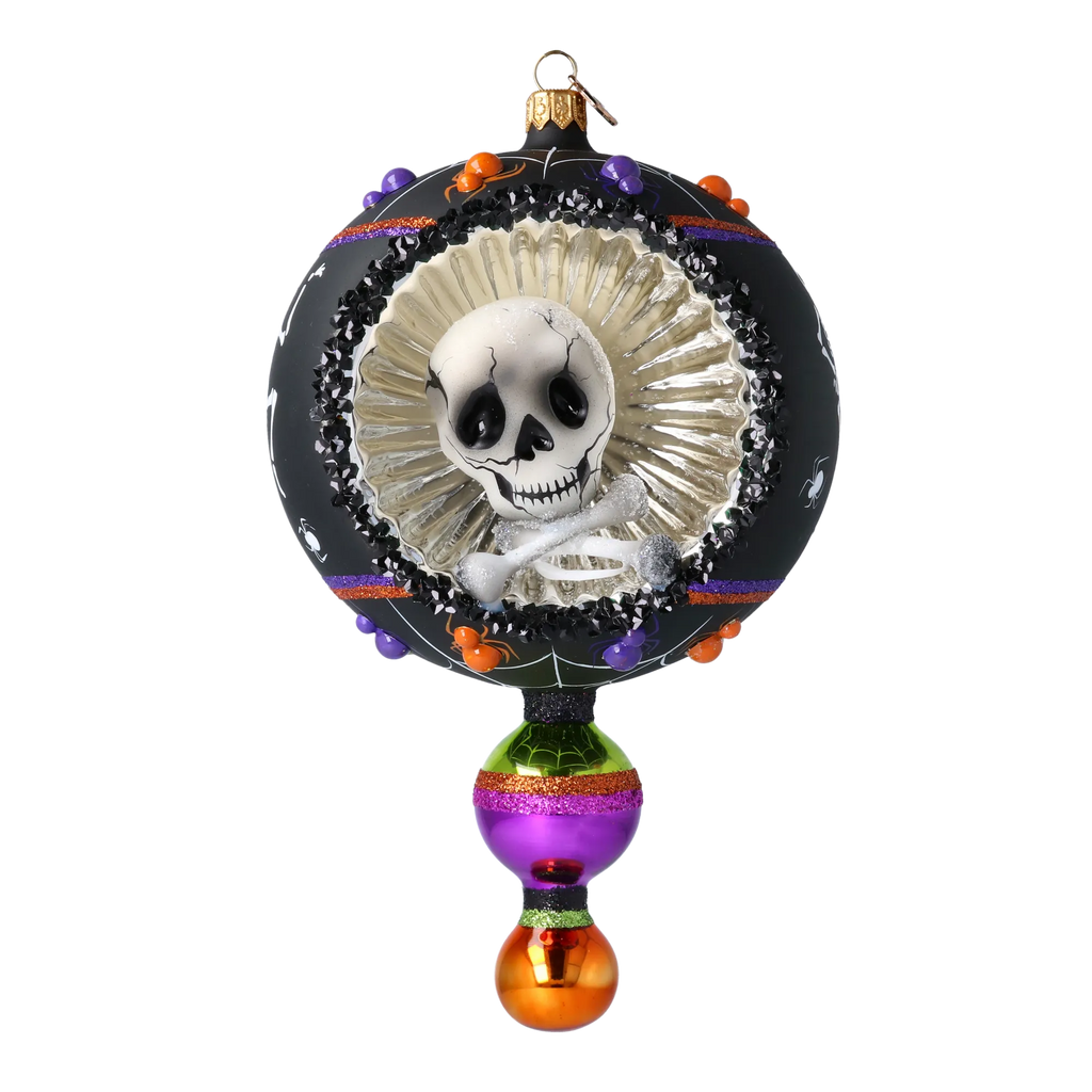 Sorrowful Specter | Hand-Painted Glass Ornament | Blubom 2024-318