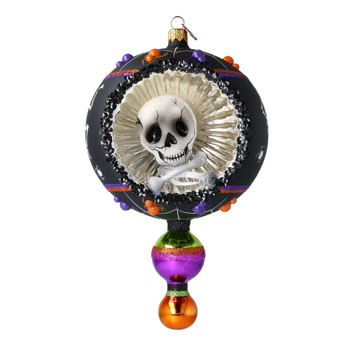 Sorrowful Specter | Hand-Painted Glass Ornament | Blubom 2024-318