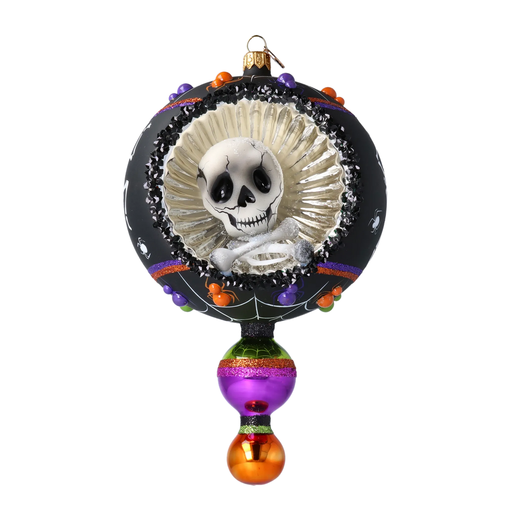 Sorrowful Specter | Hand-Painted Glass Ornament | Blubom 2024-318