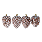 Burnished Alpine Harvest | Hand-Painted Glass Ornament | Blubom 2024-339