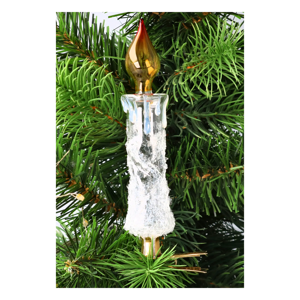 Silent Vesper | Hand-Painted Glass Ornament | Blubom 2025-001