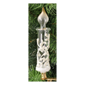 Glacial Breath | Hand-Painted Glass Ornament | Blubom 2025-011