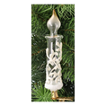 Załaduj obraz do przeglądarki galerii, Glacial Breath | Hand-Painted Glass Ornament | Blubom 2025-011
