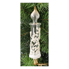 Glacial Breath | Hand-Painted Glass Ornament | Blubom 2025-011