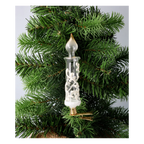 Glacial Breath | Hand-Painted Glass Ornament | Blubom 2025-011