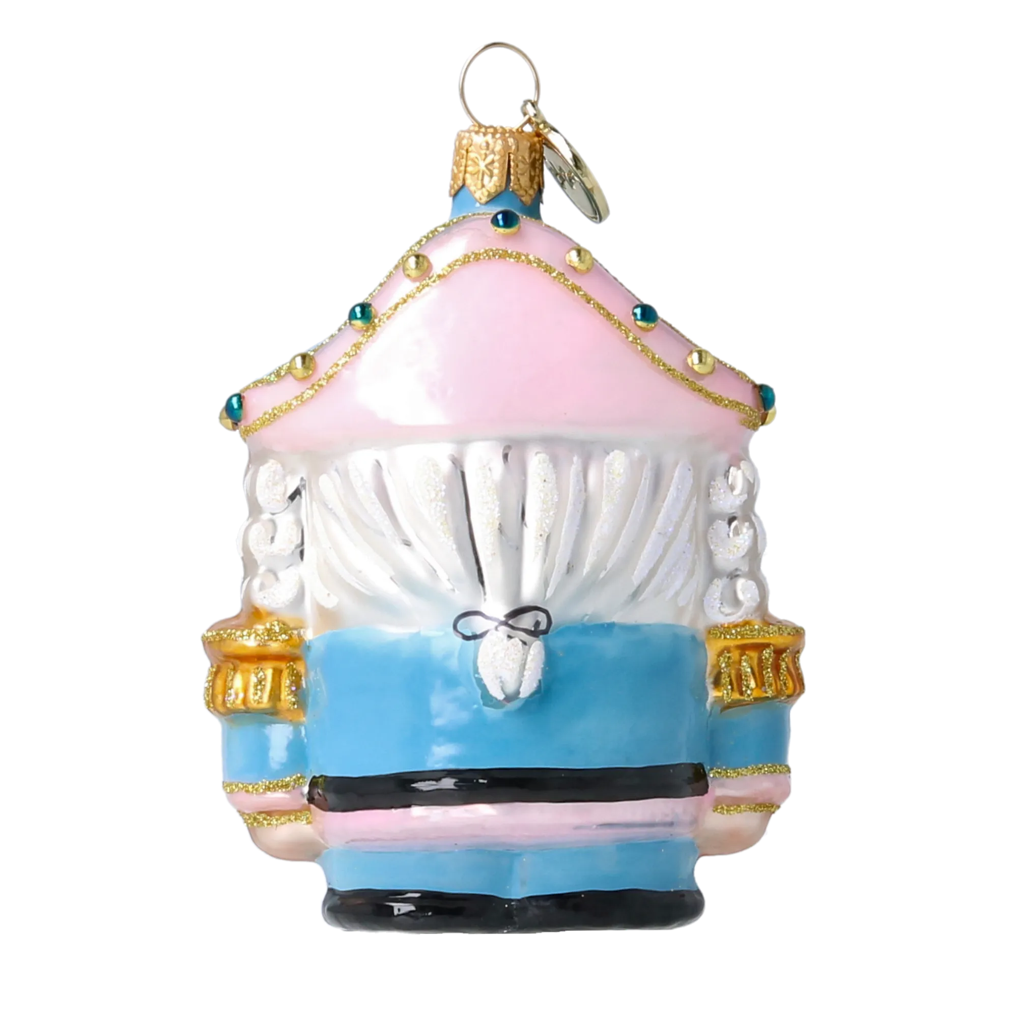 Nutcracker in Pastel Colors - Hand Painted Ornament 2025-024