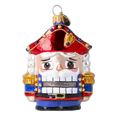 Steadfast Sentinel | Hand-Painted Glass Ornament | Blubom 2025-027