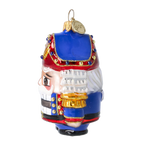 Steadfast Sentinel | Hand-Painted Glass Ornament | Blubom 2025-027